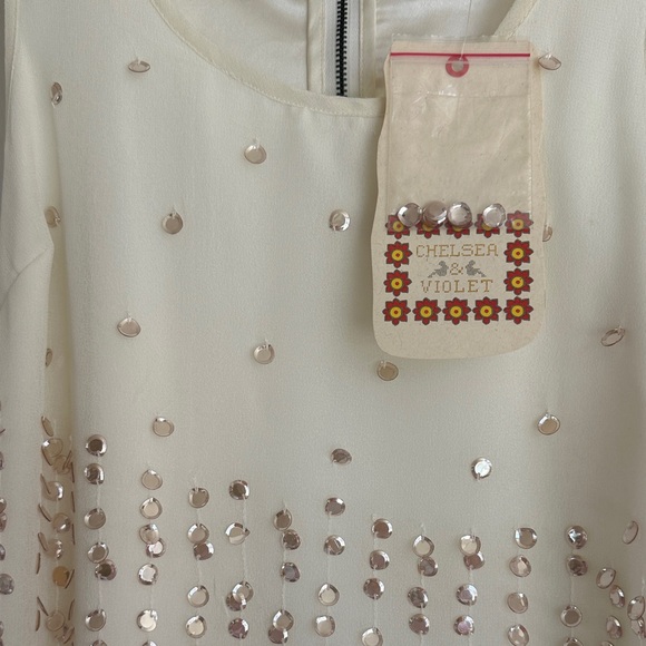 disco fever mini slip dress Trickz N Treatz 70's Disco Babe Costume